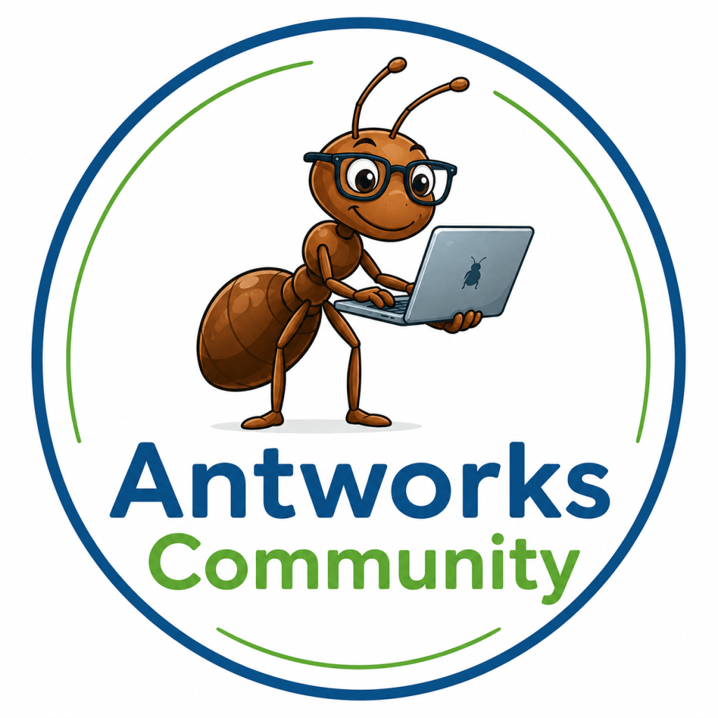 Antworks Community Freelance Charity Management support